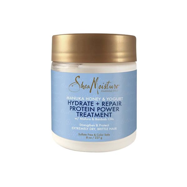Shea Moisture Manuka Honey & Yogurt Hydrate + Repair Protein-Strong Treatment 8oz