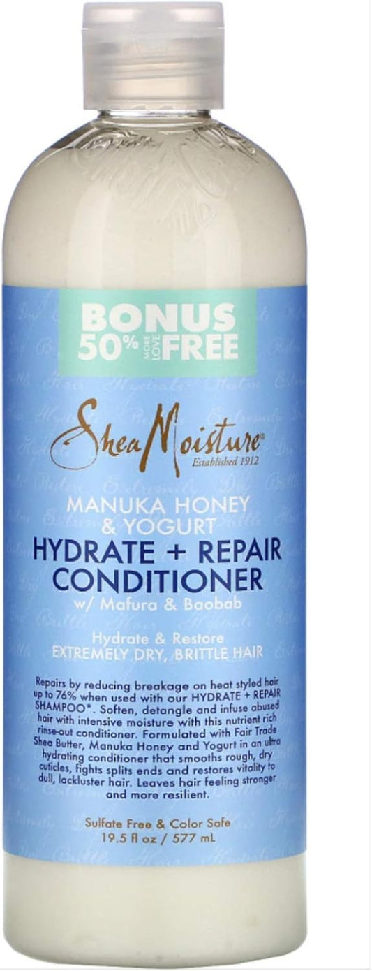 Shea Moisture Manuka Honey & Yogurt Hydrate & Repair Conditioner 19.5