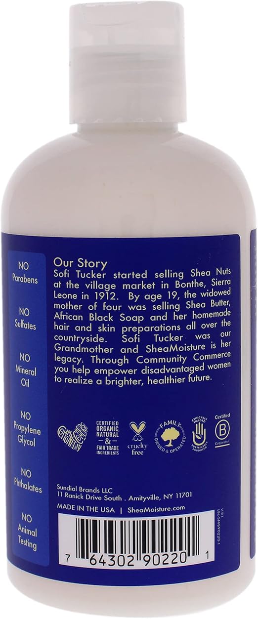 Shea Moisture Marshmallow Root And Blueberries Kids 2 In 1 Shampoo And Conditioner 8oz