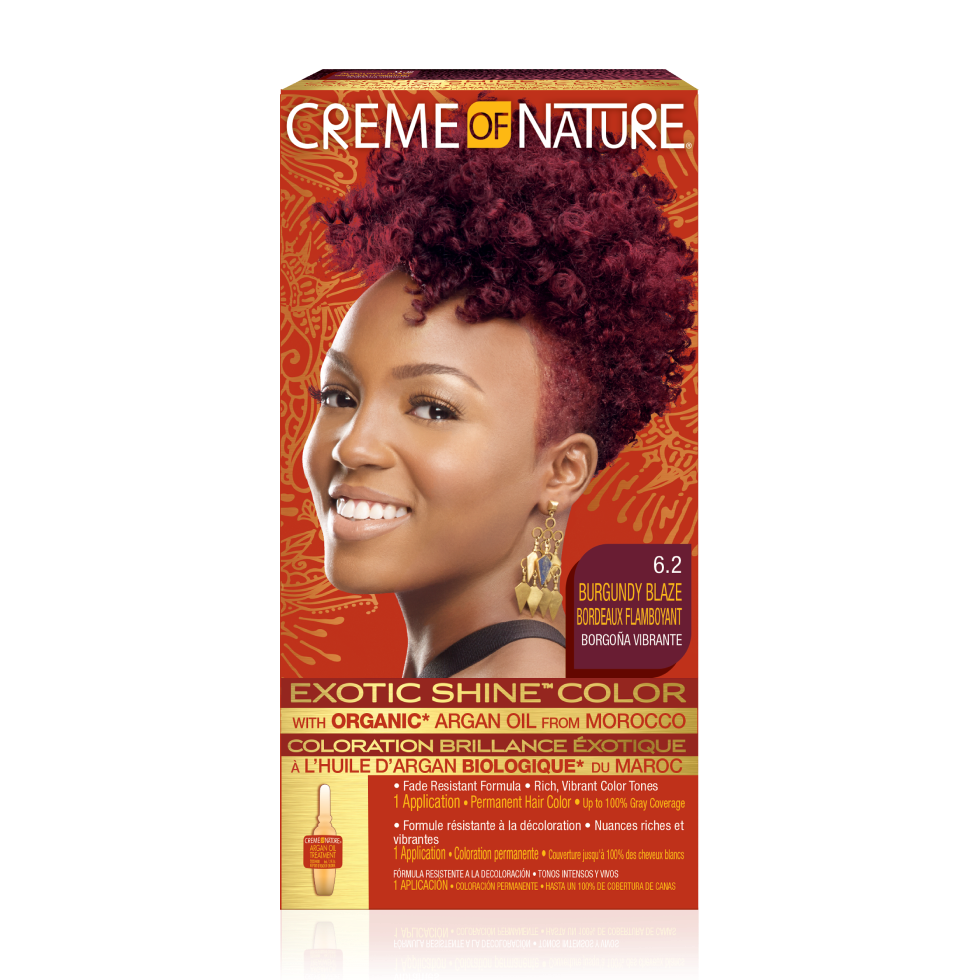 Creme of Nature Exotic Shine Color with Argan Oil Burgundy Blaze 6.2