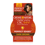 Creme of Nature Argan Oil Perfect Edges Dark Brown 2.25 oz