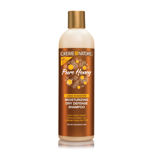 Creme of Nature Pure Honey  Moisturizing Dry Defense Shampoo 12oz