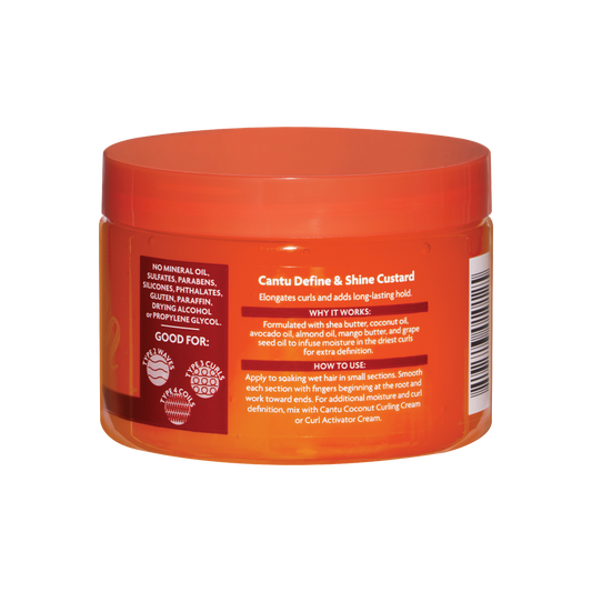 Cantu Define & Shine Custard 12oz
