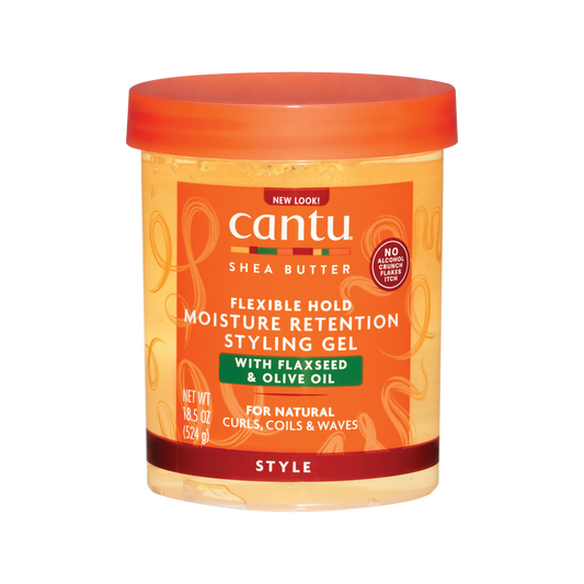 Cantu Moisture Retention Styling Gel with Flaxseed & Olive Oil 18.5oz