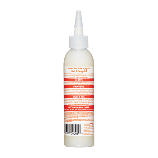 Cantu Tea Tree & Jojoba Hair & Scalp Oil 6oz