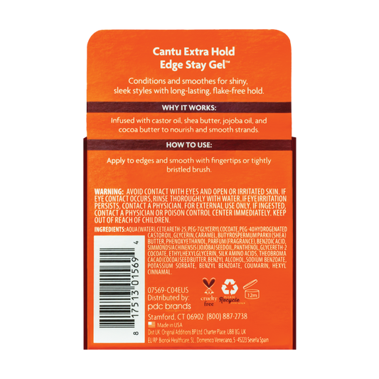 Cantu Extra Hold Edge Stay Gel