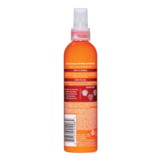 Cantu Coconut Oil Shine & Hold Mist 8oz