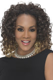 Vivica A. Fox HW-TWEEDY Synthetic Fiber, 3/4 Half Wig