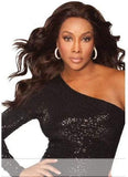 Vivica A Fox Pure Stretch Cap Synthetic "22 inch"  Lacefront  Wig- JUICY-V LACE WIG