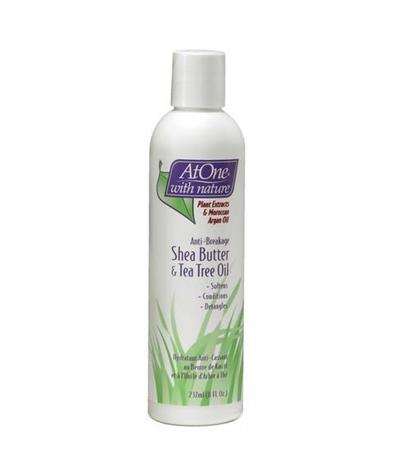 Atone with Nature Shea Butter &Tea Tree Oil 8 Oz/237ml