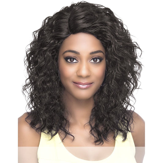 Vivica A Fox Pure Stretch Cap Synthetic  Long Layered "15 inch" Lacefront  Wig- ALETA