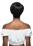 Vivica A Fox SHORT CUTS WITH LAYERED FRINGED BANG-ROJA