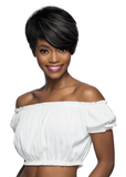 Vivica A Fox SHORT CUTS WITH LAYERED FRINGED BANG-ROJA