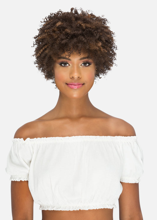 VIVICA FOX BAY 11" SYNTHETIC TIGHT COIL CURL FULL WIG
