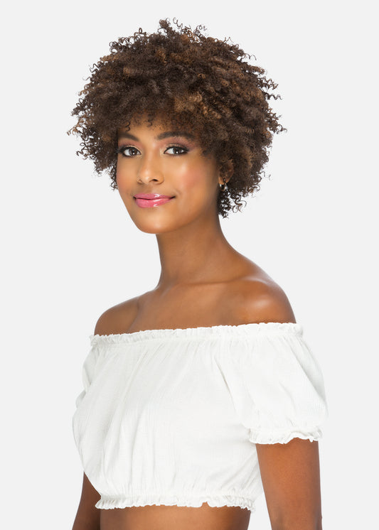 VIVICA FOX BAY 11" SYNTHETIC TIGHT COIL CURL FULL WIG