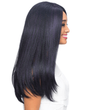 Vivica A Fox Pure Stretch Lace Front Wig Synthetic "23" long, straightened look with layered tips Wig-BALI
