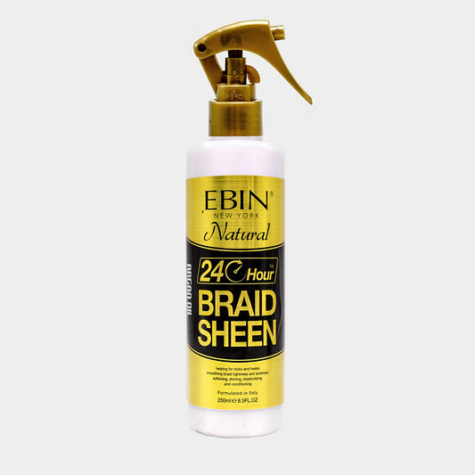 EBIN 24HRS ARGAN OIL BRAID SHEEN SPRAY 8.5oz/250ml