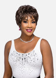 Vivica A Fox Pure Stretch Cap 100% Premium Human Hair "8 Inch" Short Wig- H209-V