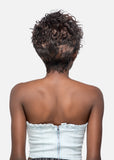 Vivica A. FOX HARLOW Short Loose Curl And Side Bang With Invisible Side Part Cap Wig