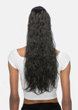 Vivica Fox Brazilian Human Hair Blend Sassy & Classy Draw String Ponytail JAYMA
