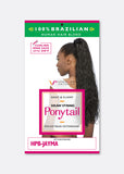 Vivica Fox Brazilian Human Hair Blend Sassy & Classy Draw String Ponytail JAYMA