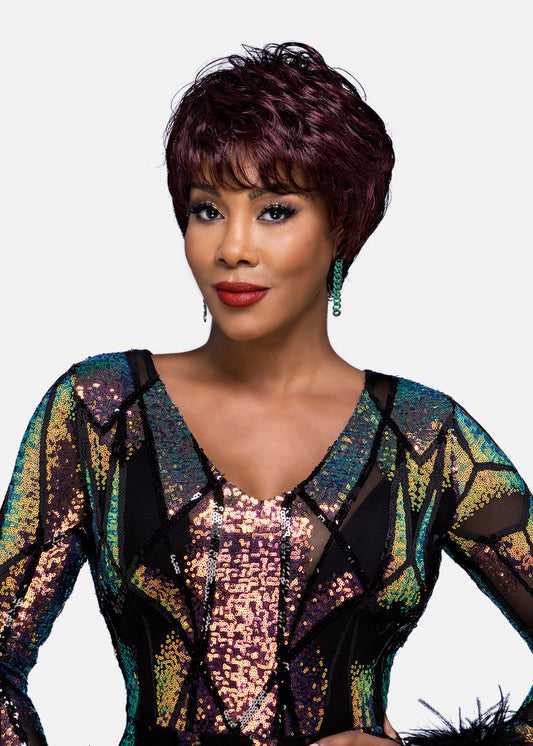 Vivica A Fox Pure Stretch Cap Synthetic  Wig- JOLEEN -V
