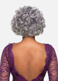 VIVICA A FOX LAURA 12'' bob with short natural curls Pure Stretch Cap wig