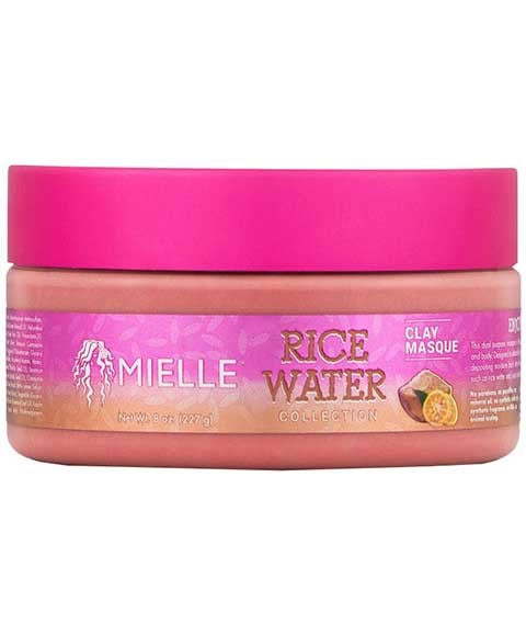 Mielle Rice Water Clay Masque 8oz