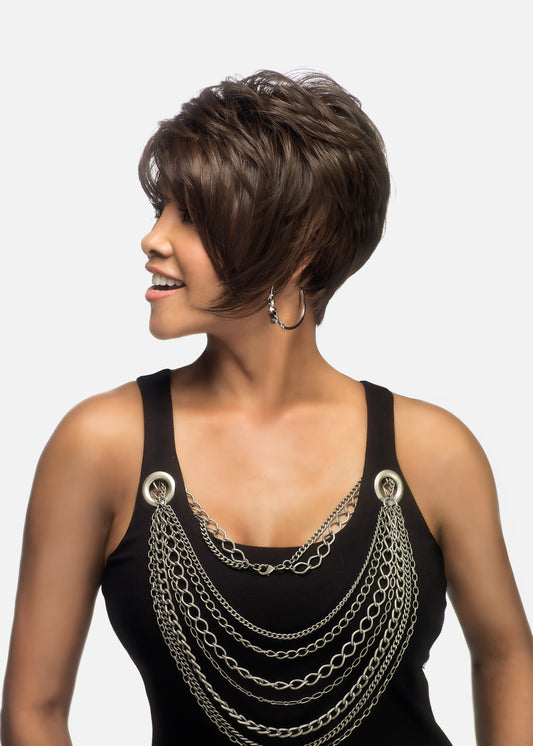 Vivica A Fox Pure Stretch Cap Synthetic  Wig- MOORE -V