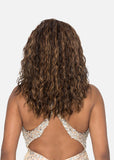 Vivica A. Fox ORLANDO-V Synthetic Fibre Lace Front Wig, HD Deep Lace Front with Natural Baby Hair