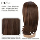 Vivica A Fox Pure Stretch Cap Synthetic Short wavy Lacefront  Wig- LORETTA-V