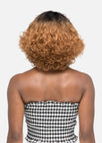 Vivica A Fox PROMISE 11″ LAYERED BODY WAVE BOB WITH BANGS Synthetic Pure Stretch Cap Wig