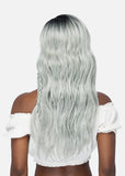 Vivica A Fox  Layered Body Wave Cornrow Braided Synthetic Lace Front Wig With Invisible Side Part-  SLOANE