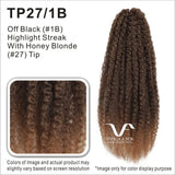 VIVICA A FOX KIENNA 9″ SHORT WAVY DREADLOCKS STYLE Synthetic Hair Pure Stretch Cap Wig