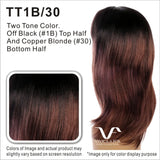 Vivica A Fox PROMISE 11″ LAYERED BODY WAVE BOB WITH BANGS Synthetic Pure Stretch Cap Wig