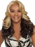 Vivica A Fox Pure Stretch Cap Synthetic  Long Layered curls Lacefront  Wig-NAPOLI