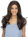 Vivica A Fox Pure Stretch Cap Synthetic "25 inch" Layered wavy Lacefront  Wig-LENORA