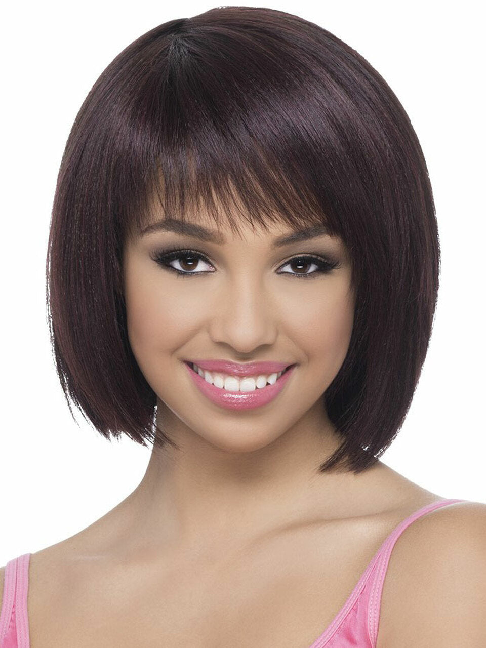 Vivica A Fox Pure Stretch Cap Synthetic Heat Friendly "12 inch"   Wig-LINNET