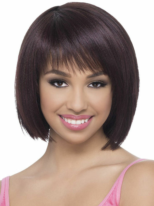 Vivica A Fox Pure Stretch Cap Synthetic Heat Friendly "12 inch"   Wig-LINNET