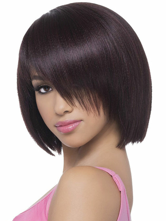 Vivica A Fox Pure Stretch Cap Synthetic Heat Friendly "12 inch"   Wig-LINNET