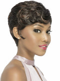 Vivica A Fox Pure Stretch Cap Synthetic Pixie Cut Short Wig-LOGAN