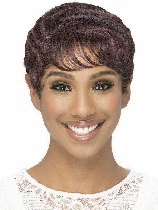 Vivica A Fox Pure Stretch Cap Synthetic Pixie style short  Wig-  RALLY