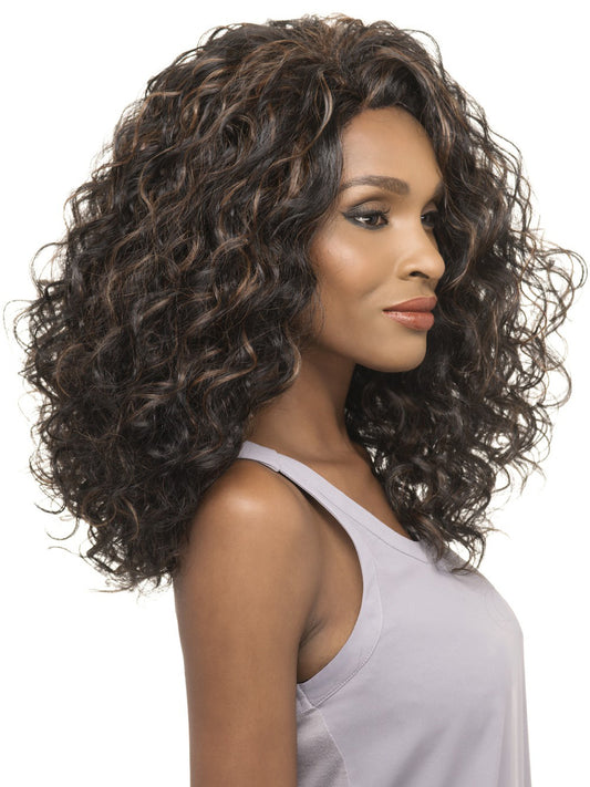 Vivica A Fox Pure Stretch Cap Synthetic  Long Layered "17 inch" Lacefront  Wig-RENAE