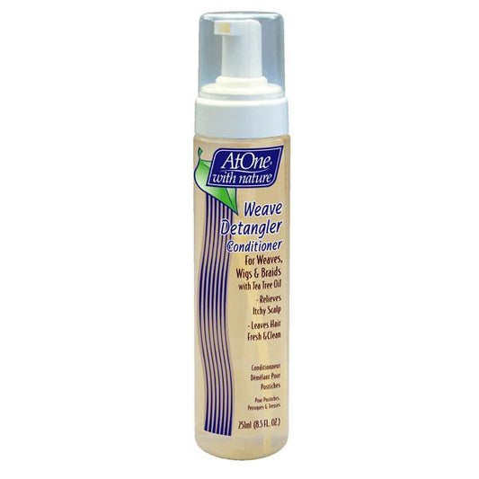 AtOne With Nature Weave Detangler Mousse 8.5 Oz