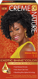 Creme Of Nature Exotic Shine Color with Argan Oil Intense Black 1.0