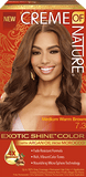Creme of Nature Exotic Shine Color with Argan Oil  Medium Warm Brown 7.3