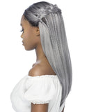 Vivica A Fox Pure Stretch Cap Synthetic "24 inch" Braided Straight Lacefront  Wig-PW -4