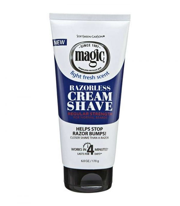 Magic Shaving Cream Blue Regular Strength 6oz/170G