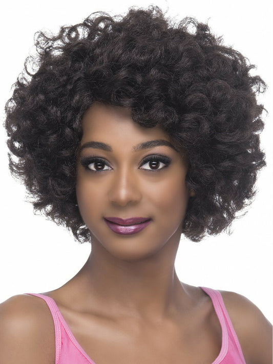 Vivica A Fox Pure Stretch Cap Synthetic "10 inch" curly Wig-BONNY