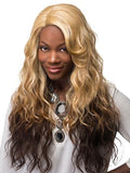 Vivica A Fox Pure Stretch Cap Synthetic  Long  "26 inch" Lacefront  Wig-  CORINEE